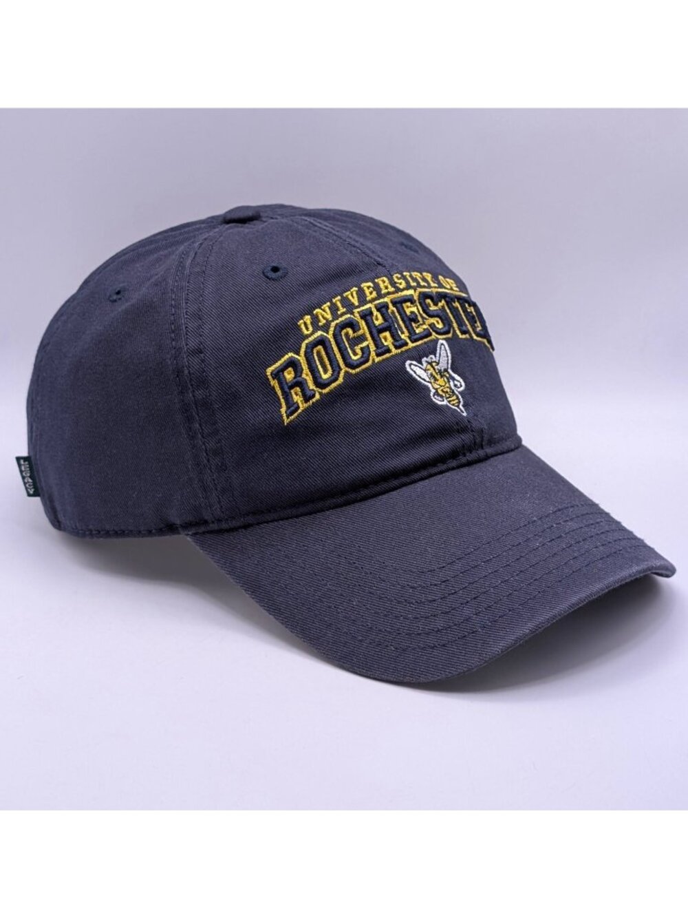 University Of Rochester Yellowjackets Legacy Hat Strap Back Navy Blue Unisex Cap